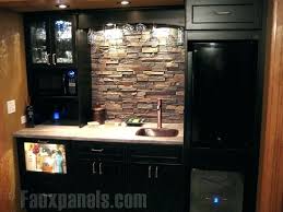 Mesmerizing Small Bar Refrigerator With Ice Maker Wet Bar Ice Maker Refrigerator Love This Look For A In Wet Bar Basement Small Basement Bars Basement Kitchen