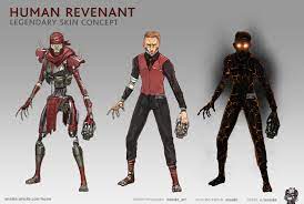 Mirage is an offensive legend with abilities that let players distract and confuse enemies. Anchyy On Twitter Human Revenant Legendary Skin Concept Apexlegends Fanart Conceptart