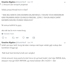 Brapa duit akn masok ke dlm acc sy tunggu dah 4 hari duit tak masok pun boleh jgn rumit kn tak sbb sy nk buat beli buku ank. Pinjam Rm200k Buat Kahwin Lelaki Ini Dedah Realiti Asb Loan Yang Ramai Tertipu Erin Sakura News