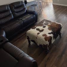 Custom Build Cowhide Ottoman Coffee Table Foot Stool Etsy In 2020 Cowhide Ottoman Ottoman Coffee Ottoman Coffee Table
