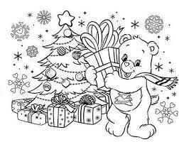 These colorful christmas trees are breaking with tradition in the best way, infusing the holidays with a rainbow of joyful and triumphant hues. Care Bears On Christmas Day Coloring Sheet Bear Coloring Pages Christmas Coloring Pages Coloring Pages