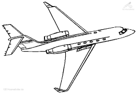 1001 Ausmalbilder Fahrzeuge Flugzeug Ausmalbild Flugzeug Jet