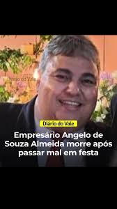 O empresário Angelo de Souza Almeida, de 53 anos, sócio da Pedreira Volta  Redonda, faleceu na tarde deste domingo (13) após passar mal durante uma  festa de aniversário no Clubinho do Laranjal, em ...