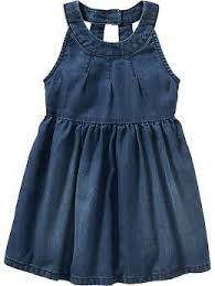 Sleeveless Denim Dresses For Baby Old Navy Dresses Kids Girl Girl Outfits Baby Girl Clothes