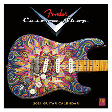 Yearly, monthly, landscape, portrait, two months on a page, and more. Fender 2021 Calendar At Gear4music