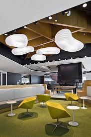 Go A Little Avant Garde As In Bhp Billiton S Headquarters In Singapore Verizon Techoration Contest Office Interior Design Office Design Office Space Design