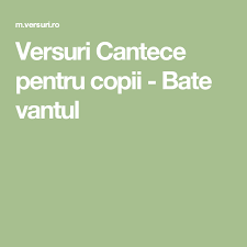 Mă bate vântul în față. Versuri Cantece Pentru Copii Bate Vantul Incoming Call Screenshot Incoming Call