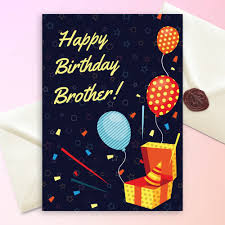 Free birthday cards for brother. Birthday Cards For Brother Customize Download Or Print