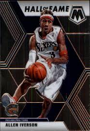 When it comes to basketball cards, it became popular over the past 20 years thanks to michael jordan and lebron james. Amazon Com 2019 20 Panini Mosaic 287 Allen Iverson Philadelphia 76ers Nba Basketball Trading Card Collectibles Fine Art