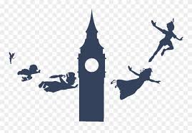 Peter Pan Silhouette Png Peter Pan Flying Silhouette Clipart Peter Pan Silhouette Silhouette Png Peter Pan Flying