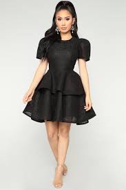 Plastic Princess Dress Black Casual Cocktail Dress All Black Dresses Dresses