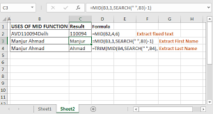 As an analyst, i combined data from a variety of sources looking for trends and insights in the when using imported data, many inconsistencies and errors occur. How To Use The Mid Function In Excel