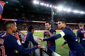 Psg is embroiled in a tight ligue 1 title race but it is believed that thomas tuchel wants to rest his star man despite a series of injuries to his side. Eric Choupo Motting Of Paris Saint Germain Celebrate His Goal With Paris Saint Germain Paris Saint Saint Germain