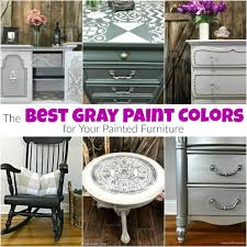 An interior designer or color consultant can help you hone in on the general color you want, such as yellow, gray, white or green. The Best Gray Paint Colors For Your Painted Furniture