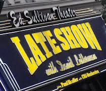 We applied for tix for letterman. Ed Sullivan Theater Sw Michigan Dining