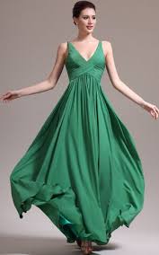 Scegli il tuo nuovo look ideale per ogni tipo di occasione. Abito Da Sera Naturale Elegante Senza Maniche Impero In Chiffon Dresses V Neck Prom Dresses Prom Dresses