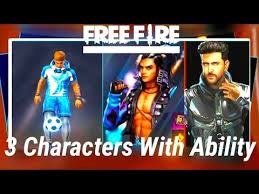 Here you will see me playing pc games and mobile games having some fun. 3 New Characters With Ability Hrithik Roshan Elite Hayato Lucus New Pet Garena Free Fire Pgg Youtube Hrithik Roshan Abilities Fire Image