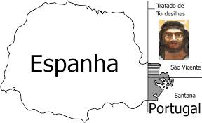 Portugal, torre do tombo, manuscritos da livraria, n.º 1051 (6). Portugues Descobriu A Regiao Mas A Espanha Levou
