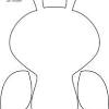 Free giraffe cartoon powerpoint template. 1