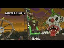 minecraft xbox one halloween roller coaster ride 121 first halloween halloween town halloween