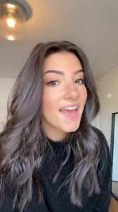 Charli D Amelio Charlidamelio On Tiktok I Was Told To Do This Sound So Here Hahahha Also I Got My Makeup A Short Grunge Hair Brown Blonde Hair Lavender Hair