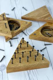 It's not really a 'strategy', i just memorized a series of moves to leave one peg. Triangle Peg Game Step By Step Instructions Chisel Fork