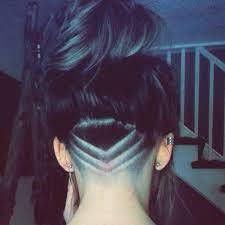 Under Shave Design Undercut Hairstyles Shaved Hair Designs Hair Styles