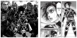 The least we can do is ask isayama to kill. Attack On Titan Sasha S Shock Manga Exit Explained Screen Rant