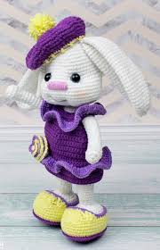 Amigurumi Sarkik Kulakli Tavsan Tarifi Amigurumi Amigurumi Modelleri Amigurumi Oyuncak Bebek
