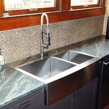 stainless steel farmhouse sink