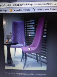 5% coupon applied at checkout. Tall Wingback Dining Room Chairs