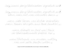 Auf dem opa sitzt die bank. Der Schneemann Auf Der Strasse Reinick Winter Gedichte Gedichte Im Schmuckrahmen Weihnachten Feste Und Feiertage Hus Klasse 2 Grundschulmaterial De