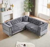 Amazon.com: Sofá modular Chesterfield simétrico en forma de ...