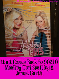 I had a benign cyst removed from my throat 7 years ago and this triggered my burni. It All Comes Back To 90210 Meeting Tori Spelling Jennie Garth For A Mystery Girls Viewing