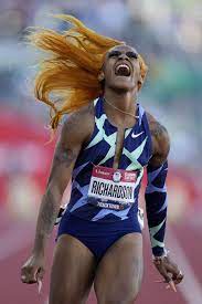 Taking some time off since her questionable disqualification for the 2020 tokyo. Sha Carri Richardson Notches Colorful Win At Olympic Trials Taiwan News 2021 06 20 12 09 13