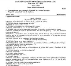 Subiecte Evaluarea NaÈ›ionalÄƒ 2018 Clasa Viii Limba RomanÄƒ
