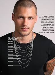 Waterproof and Sweatproof Men's Necklace