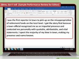 Self evaluation form samples word 04. How To Write Your Own Performance Review With Pictures Wikihow