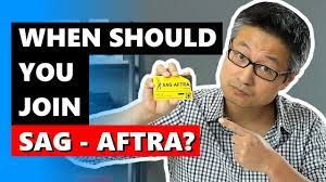 What Is Sag-Aftra And How Do You Join? | When Should You Join Sag-Aftra? -  Youtube