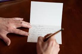 Funeral thank you card messages. Could Writing A Daily Thank You Note Transform Your Life