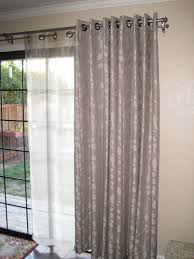Double Curtain By Cindy Crawford Sold In Jcp Grommet Curtains On Double Rods Patio Door Curtains Curtains Living Room Sliding Glass Door Window