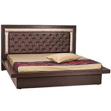 Commercial Board Designer Brown Leather Double Bed Rs 15000 Piece Id 16705175912