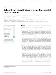 Image result for Subaxial Injury Classification Scale