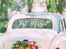 21 Wedding Car Decorations That Tell Everyone You Re Married