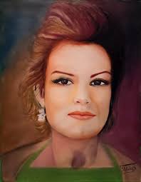 Silent grace portrait series artwork