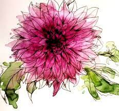 Birds And Baking Photo Watercolor Flowers Flower Drawing Floral Watercolor