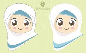 Berikut ini 13 inspirasi ootd hijab hitam putih ala selebgram yang bisa kamu jadikan inspirasi. Cara Menggambar Kartun Wanita Hijab Siswapedia
