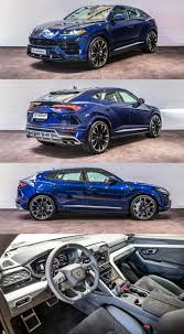 Black And Blue Lamborghini Urus 