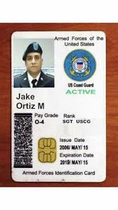 Uniformed services id cards were issued in 4 different colors, tan, red, blue and green and are based on the recipients' eligibility. 12 Identification Card Fake Ideas Scammers Identification Card Internet Scams