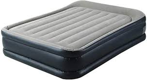 Lxdtool Air Bed Air Mattress King Size Inflatable Mattress With Built In Electric Pump Holiday Or Home Use Inflatable Bed Inflatable Mattress Air Bed